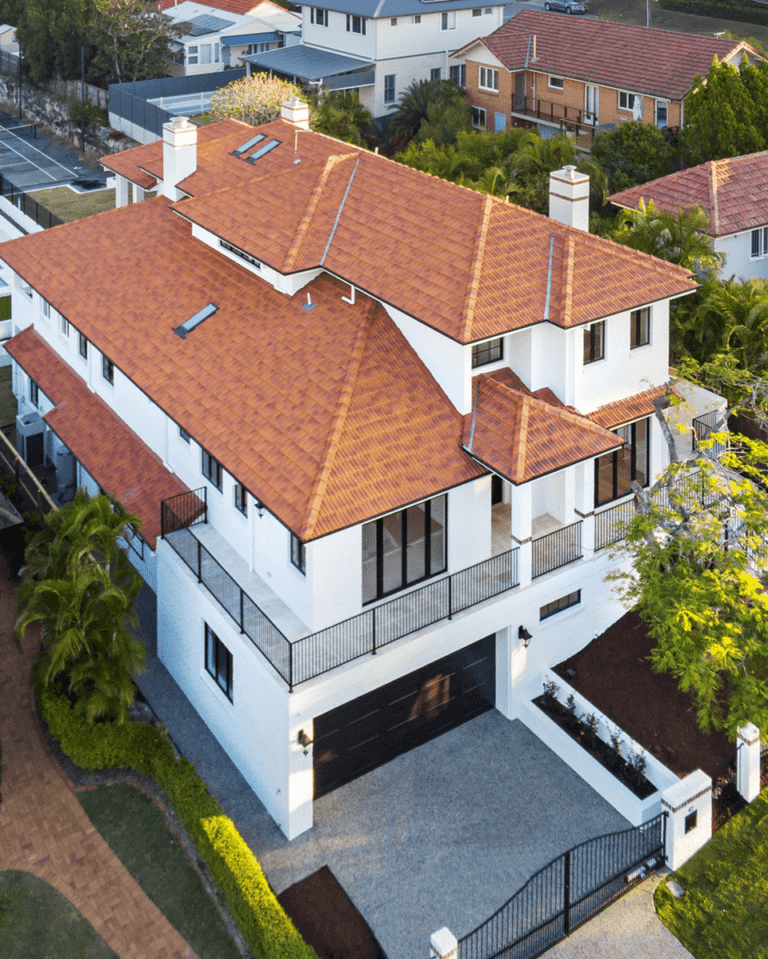 Flat Jaspee Red Roof Tile Image